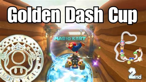 Mario Kart 8 Deluxe Golden Dash Cup Grand Prix Gameplay 150cc Youtube