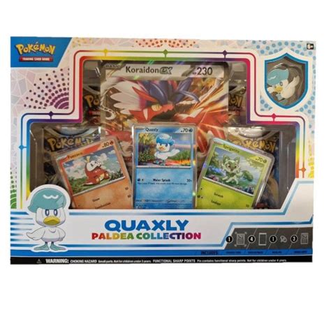 Pokemon Trading Card Game Paldea Collection Quaxly Box Koraidon EX