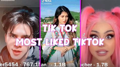 Top 50 Most Liked Tiktok Accounts 👌 Tik Tok Funny Videos 2021 Youtube