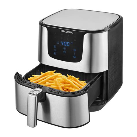 Kalorik Pro 3 5 Qt Stainless Steel Air Fryer Ft 44844 Ss The Home Depot