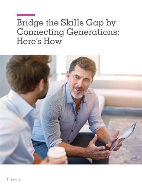 Bridge The Skills Gap By Connecting Generations Here S How PDF