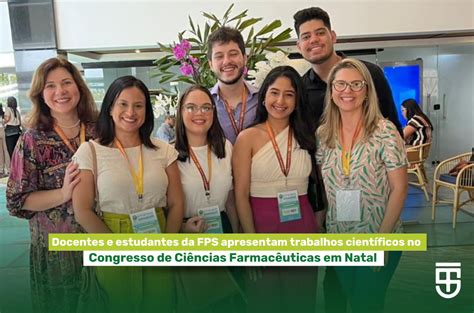 Docentes e Estudantes de Farmácia da FPS apresentam trabalhos