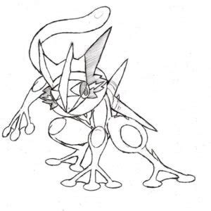 Coloring Pages Of Greninja