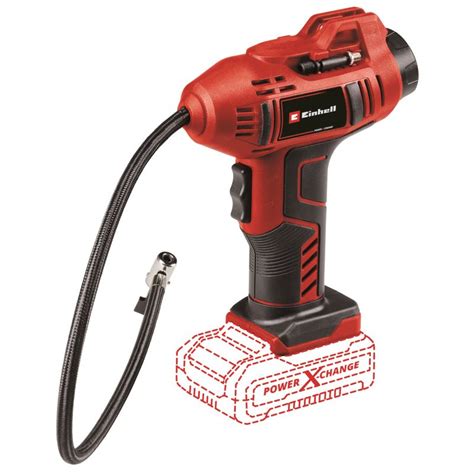 Einhell Power X Change Akku Autokompressor CE CC 18 Li Solo Svh24 De