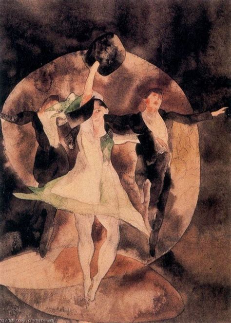 Art Reproductions In Vaudeville The Green Dancer By Charles Demuth