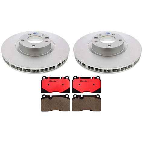 Shw Oem Front Brake Kit Mm Disc Rotors Brembo Ceramic Pads For Vw