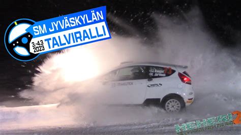 Sm Jyv Skyl N Talviralli Crash Action Youtube