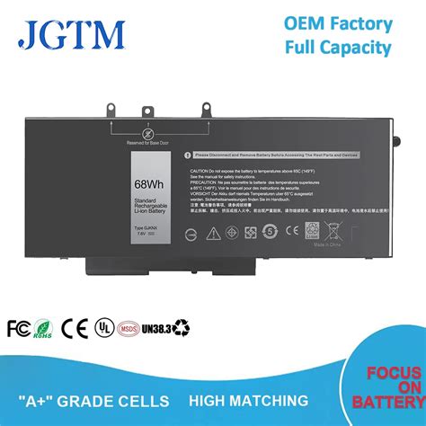 7000Mah GJKNX Laptop Battery For Dell Latitude 5480 5580 5590 5490 5280