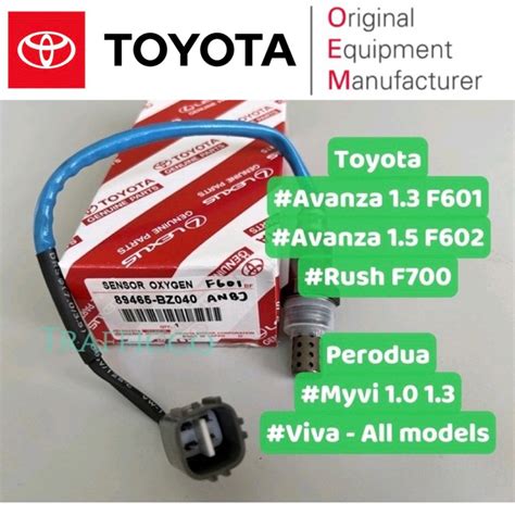 Toyota Avanza Rush Perodua Myvi Viva Alza Oxygen Sensor O2 Sensor 89465