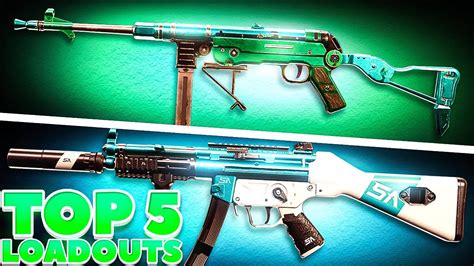 Top 5 Meta Smg Loadouts In Warzone Season 5 Reloaded 👑 Warzone Best