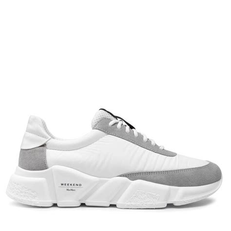 Sneakers Weekend Max Mara Cigno 57660112600 Bianco 006 Eschuhe De