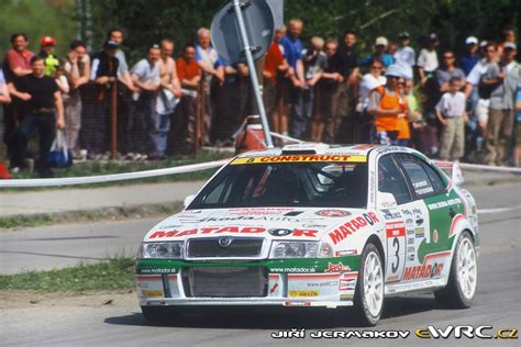 Kopeck Jan Schov Nek Filip Koda Octavia Wrc Evo Rallye Matador