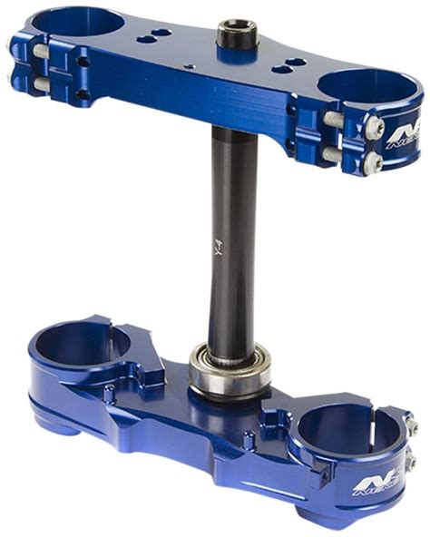 Piastre Forcella Neken Per Husqvarna FS 450 2015 Blu Offset Standard