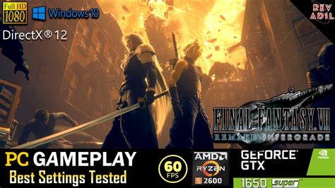 Final Fantasy Vii Remake Intergrade Gtx Super Best Settings Pc