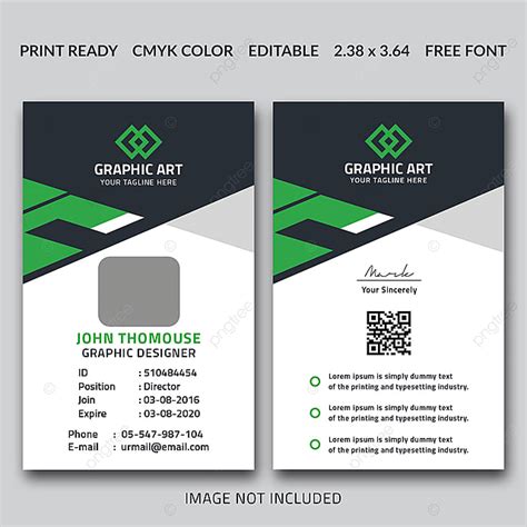 Office Id Card Template Template Download on Pngtree