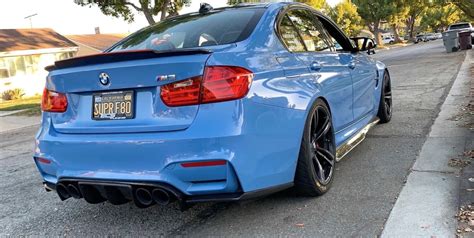 Bmw F80 M3 Psm Style Cabon Fiber Side Skirts Pom Performance