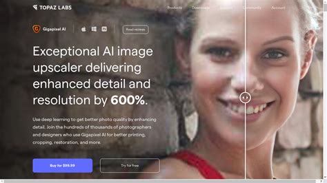 Gigapixel AI Upscaler AI Tool Review Pricing Alternatives 2023