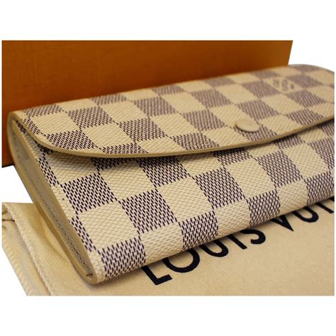 Louis Vuitton Emilie Damier Azur Wallet | semashow.com