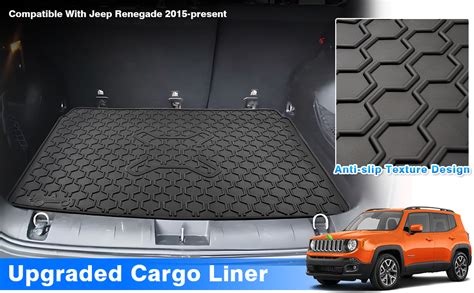 Amazon Cartist Cargo Liner Compatible With Jeep Renegade