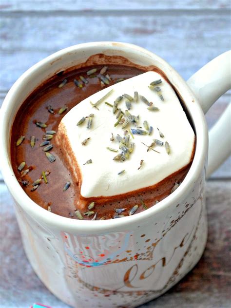 Lavender Hot Chocolate Hot Chocolate Recipes Hot Chocolate Recipe