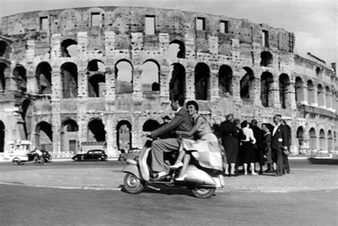 Roman Holiday Vespa Scene