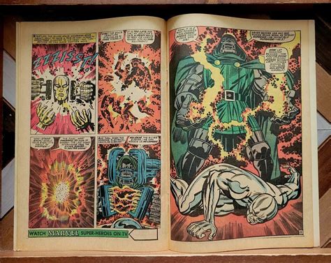 Fantastic Four 57 Fn Marvel 1966 Iconic Kirby Doctor Doom Cover