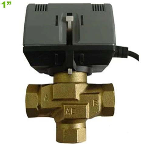 G1 Three Way Actuator Valve 220v Ac Three Way Motorized Valve Electric Actuator Valve In Valve