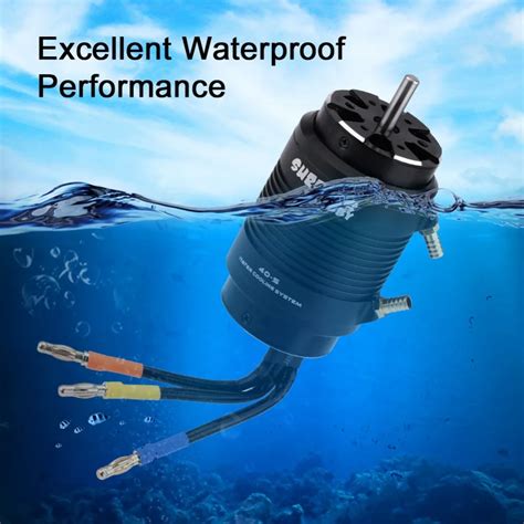 RC Boat Motor Waterproof 4 Poles 4092 1250KV/4074 2000KV Motor 40 L/40 ...