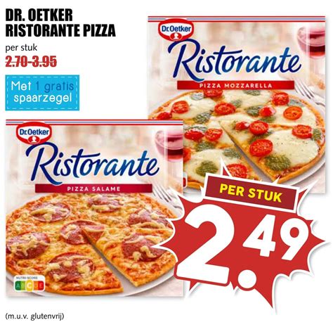 Dr Oetker Ristorante Pizza Aanbieding Bij Mcd Supermarkt