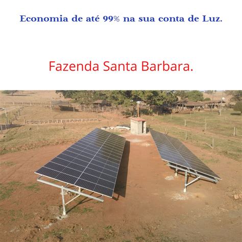 Fazenda Santa Bárbara Evoluseg Energia Solar Consultoria Projeto E