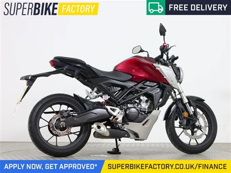 2019 Honda Cb125r Red With 1794 Miles Used Motorbikes Dealer