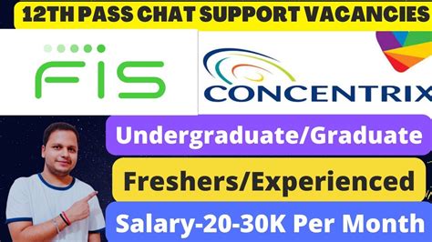 Concentrix Hiring For Chat Support Freshers Jobs Jobs In Delhi Ncr