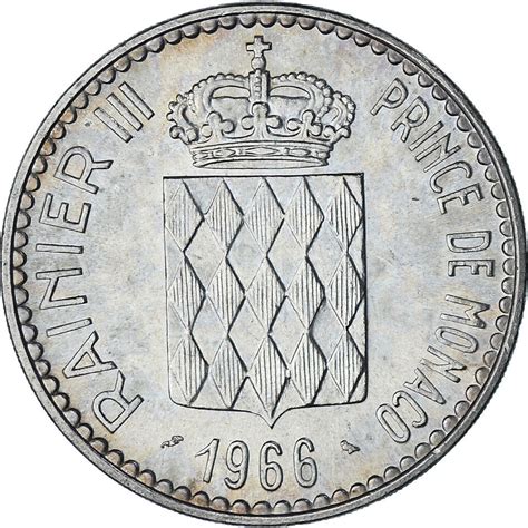 Monnaie Monaco Rainier Iii Francs Monnaie De Paris Spl