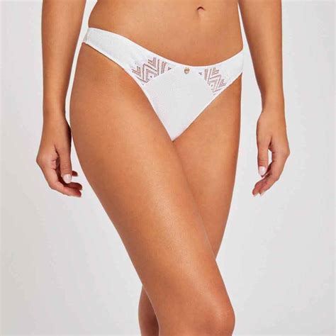 Tanga Blanc Kim Morgan Lingerie Fitancy