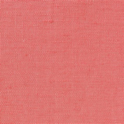 Light Weight Plain Linen Coral 100 Pure Linen Volga Linen