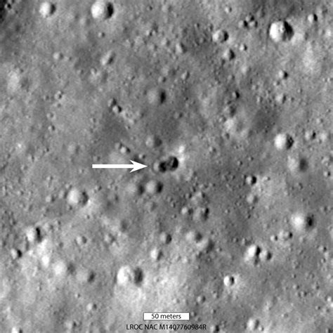 Nasas Lunar Reconnaissance Orbiter Spots Rocket Impact Site On Moon