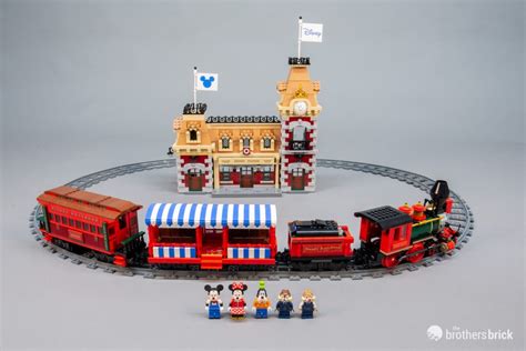 All Aboard The New Piece Disneyland Lego Set Disney Train