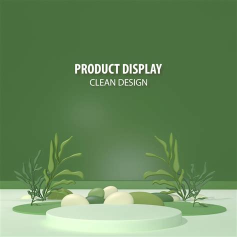 Premium PSD | Product display poster