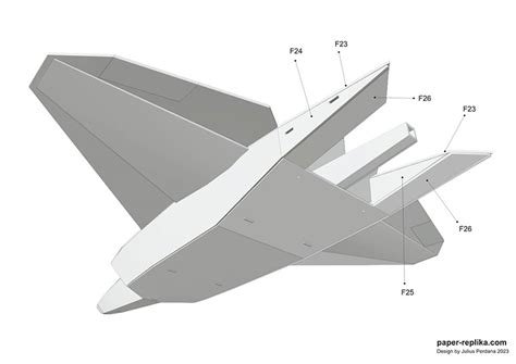 F 22 Raptor RC Plane Plans