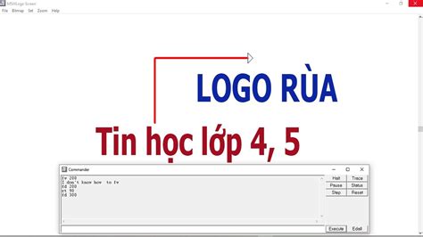 Hướng dẫn Tải và Cài đặt phần mềm MSW LOGO RÙA tin học lớp 4 và lớp 5