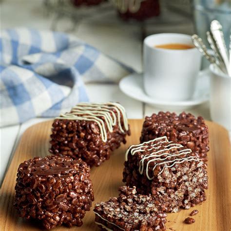 Bocaditos Crujientes De Arroz Inflado Con Chocolate Sin Gluten