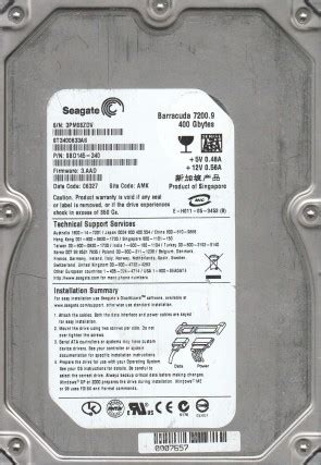 Seagate St A Scheda Pcb Hard Disk Hddzone Italiano