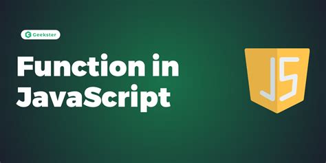 Function In JavaScript With Example