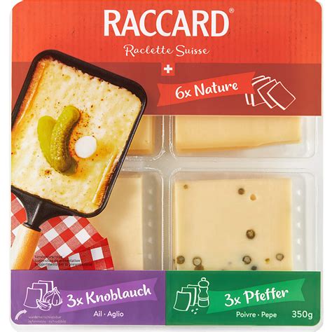 Buy Raccard Raclette Raclette Ail Et Poivre 3 Tranches Nature 6