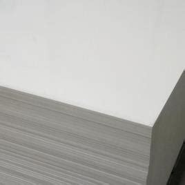 Plain White Rigid PVC Sheet Thickness 0 5 1 Mm In Mumbai Krupa Polymers