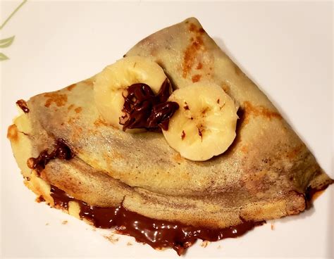 Nutella Banana Crepe