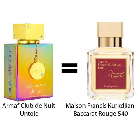 Armaf Club De Nuit Untold Edp Ml Unisex Dupe Mfk