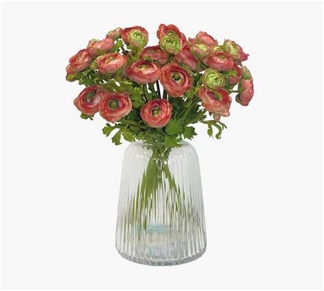 Faux Ranunculus Dozen Stems Pottery Barn