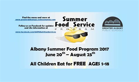 Summer Food Program Will Continue Through Friday Aug 25 Periwinkle