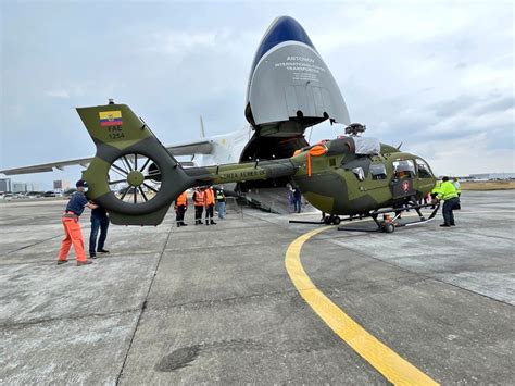 Força Aérea Equatoriana Recebe último Lote De Helicópteros H145m Da Airbus